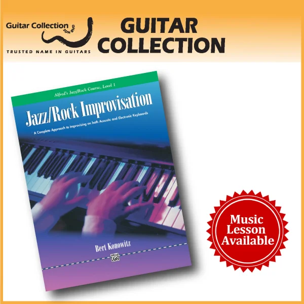 Alfred's Basic Piano Jazz/ Rock Improvisation Level 1 | Bert Konowitz - Image 1
