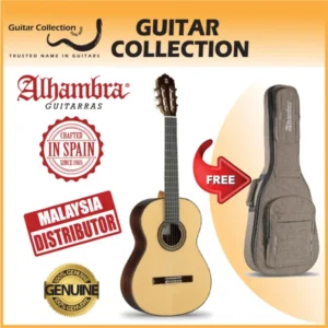 Alhambra 7P A Spruce | Classical Guitar | Solid Spruce Top, Rosewood B&S | Gig Bag (Made In Spain) - Image 1
