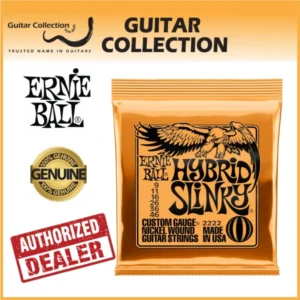 Ernie Ball Hybrid Slinky Electric Guitar Strings | Nickel Wound | 009 - 046 (P02222) - Image 1