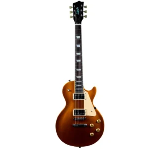 JET JL500 GD Electric Guitar | HH Single Cutaway | Goldtop - Image 2