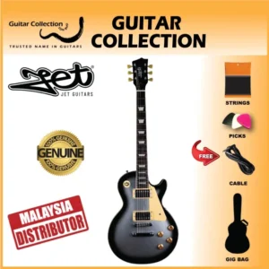 JET JL500 SLB Electric Guitar | HH Single Cutaway | Silverburst - Image 1