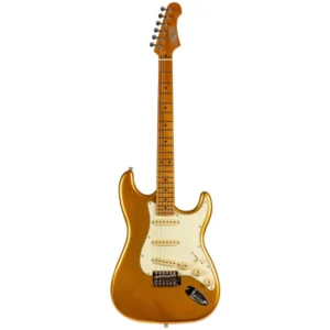 JET JS300 GD Electric Guitar | SSS S-Style | Gold - Image 2