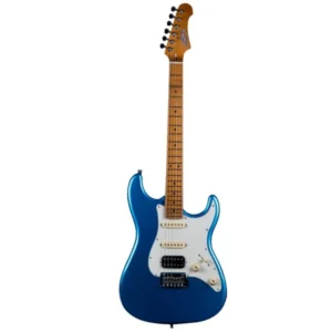 JET JS400 LPB Electric Guitar | HSS S-Style | Lake Placid Blue - Image 2