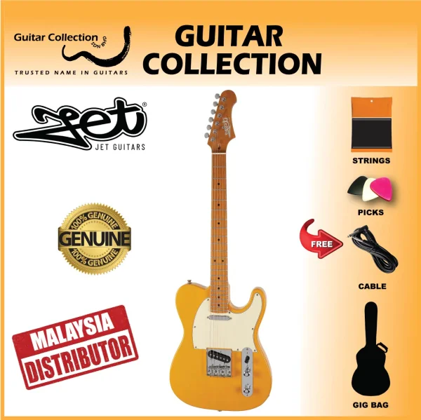JET JT300 BTS Electric Guitar | SS T-Style | Butterscotch Blonde - Image 1