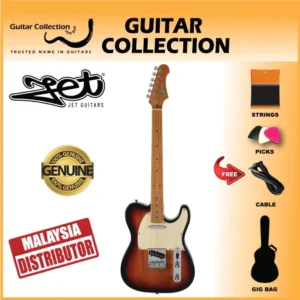 JET JT300 SB Electric Guitar | SS T-Style | Sunburst - Image 1