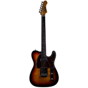 JET JT350 SB R Electric Guitar | SH T-Style | Rosewood | Sunburst - Image 2