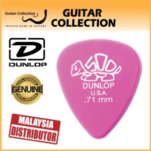 Jim Dunlop 41P071 Delrin 500 Guitar Picks | 0.71mm (12 pcs/pack) - Image 1