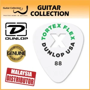 Jim Dunlop 428XP088 Tortex Flex X Standard Guitar Picks | 0.88mm (12 pcs/pack) - Image 1