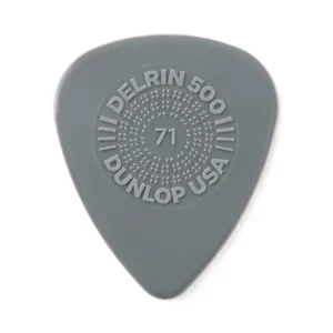 Jim Dunlop 450P071 Primegrip Delrin 500 Guitar Picks | 0.71mm (12 pcs/pack) - Image 2