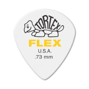 Jim Dunlop 466P073 Tortex Flex Jazz III XL Guitar Picks | 0.73mm (12 pcs/pack) - Image 2