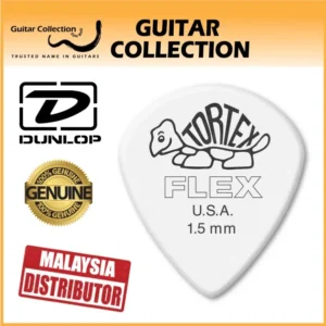Jim Dunlop 466P150 Tortex Flex Jazz III XL Guitar Picks | 1.50mm (12 pcs/pack) - Image 1