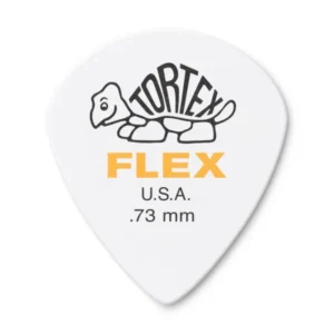 Jim Dunlop 468P073 Tortex Flex Jazz III Guitar Picks | 0.73mm (12 pcs/pack) - Image 2
