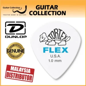 Jim Dunlop 468P100 Tortex Flex Jazz III Guitar Picks | 1.00mm (12 pcs/pack) - Image 1