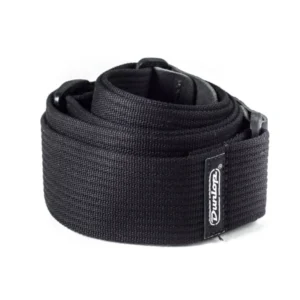 Jim Dunlop D2701 Ribbed Cotton Guitar Strap (Black / Brown / Navy / Olive) (Length: 37" - 65") (Width: 2.4") - Image 1
