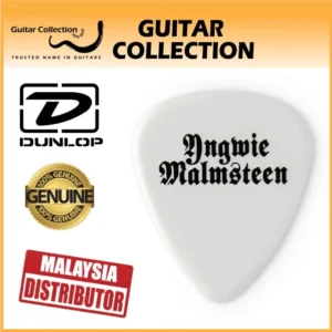 Jim Dunlop YJMP01WH Yngwie Malmsteen Signature Delrin Guitar Picks | 1.5mm (6 pcs/pack) - Image 1