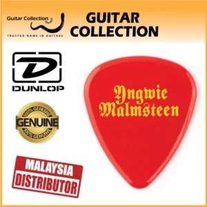 Jim Dunlop YJMP02RD Yngwie Malmsteen Signature Delrin Guitar Picks | 2.0mm (6 pcs/pack) - Image 1
