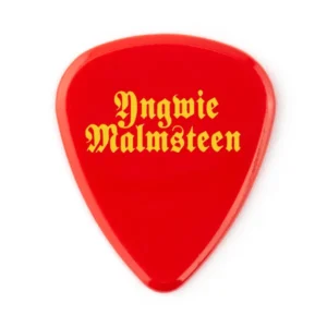 Jim Dunlop YJMP02RD Yngwie Malmsteen Signature Delrin Guitar Picks | 2.0mm (6 pcs/pack) - Image 2