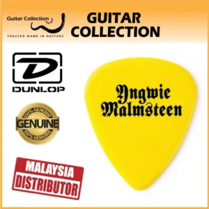 Jim Dunlop YJMP03YL Yngwie Malmsteen Signature Delrin Guitar Picks | 1.14mm (6 pcs/pack) - Image 1
