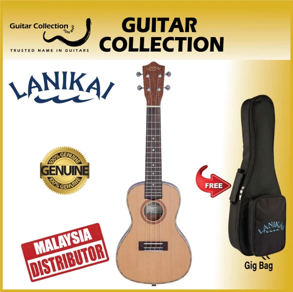 LANIKAI CDST-C | Cedar Solid Top Series | Concert Ukulele (23") - Image 1