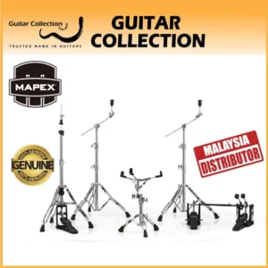Mapex HP8005-DP ARMORY 5-Pieces Hardware Pack | P810TW, H800, S800, 2x B800 | Chrome - Image 1