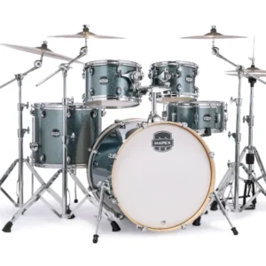 Mapex MARS Birch MA529SFMI+HP2005T | 5-Piece Drum Set & 5-Piece Hardware With Throne, w/o Cymbals | Twilight Sparkle - Image 2