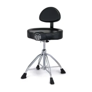Mapex T875 Drum Throne - Saddle Seat w/ Adjustable Backrest, Double Braced - Image 2