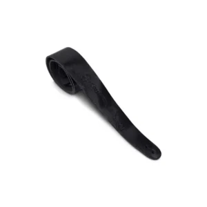 Martin 18A0064 Vintage Guitar Strap | 100% Leather | Black ( Width: 2 1/8"; Length: 54" ) - Image 2