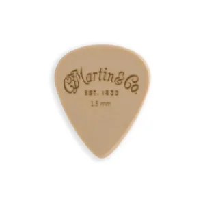 Martin 18A0120 Luxe by Martin Apex Guitar Pick | 1.5mm | Satin Polymer Pick | Tin & Pouch ( 1 pcs / Tin ) - Image 2