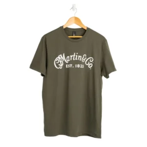 Martin 18CM0197 Basic Logo T-Shirt | Olive Green ( Size S-3XL ) - Image 1