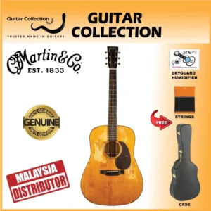 Martin D-18 StreetLegend | Standard Series | Dreadnought Acoustic Guitar | Solid Spruce Top, Mahogany B&S | Case - Image 1