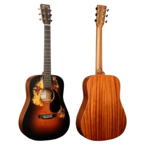 Martin DJRE StreetLegend Burst | Refreshed Junior Series | Dreadnought Acoustic-Electric Guitar - Image 2