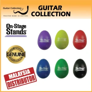 On Stage HPS1240 Maracas Egg Shaker | Random Colour (2 pcs / pack) - Image 1