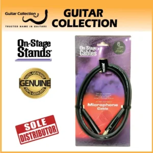 On Stage MC12-6 Microphone / Mic Cable | 6ft / 1.8m (XLR - XLR) - Image 1