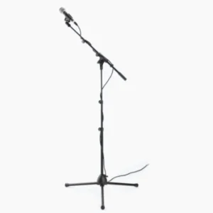 On Stage MS500 Travel Microphone / Mic Stand with Boom Arm | comes with Bag - Image 2