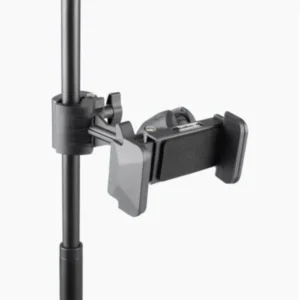 On Stage TCM500 Smartphone Holder for Microphone Stand | Mic stand clamp included (Phone clamp : up to 4" width) - Image 2