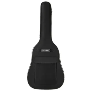 Saga 5mm Padded Acoustic Guitar Gig Bag | Black (Fits 40" & 41" Guitars) - Image 2