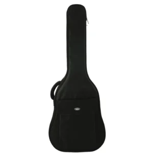 Saga 8mm Padded Acoustic Guitar Gig Bag | Black (Fits 40" & 41" Guitars) - Image 2