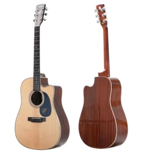 SAGA SF700CE Pro | 700 Series | Dreadnought Cutaway Acoustic-Electric Guitar - Image 2