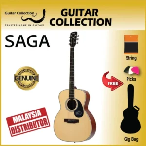 SAGA SF700M | 700 Series | OM Acoustic Guitar - Image 1