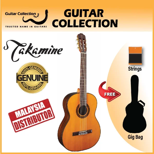 Takamine GC5 NAT | Classical Guitar | Solid Spruce Top, Black Walnut B&S - Image 1