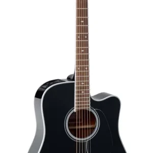 Takamine GD34CE BLK | G Series | Dreadnought Cutaway Acoustic-Electric Guitar (G30) - Image 2