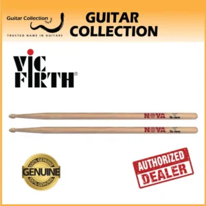 Vic Firth N7A Nova Hickory Drumstick - 7A - Wood Tip (1 pair) - Image 1
