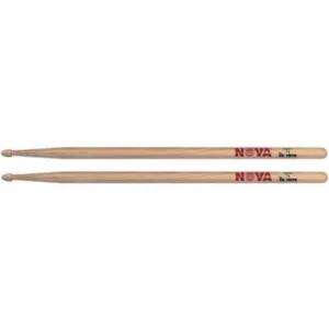 Vic Firth N7A Nova Hickory Drumstick - 7A - Wood Tip (1 pair) - Image 2